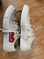 Comme des Garçons Converse Low Sneakers - Maat 41,5, Ophalen of Verzenden, Zo goed als nieuw, Wit, Sneakers of Gympen