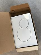 Geberit bedieningsplaat rond wit, Ophalen of Verzenden, Nieuw, Toilet