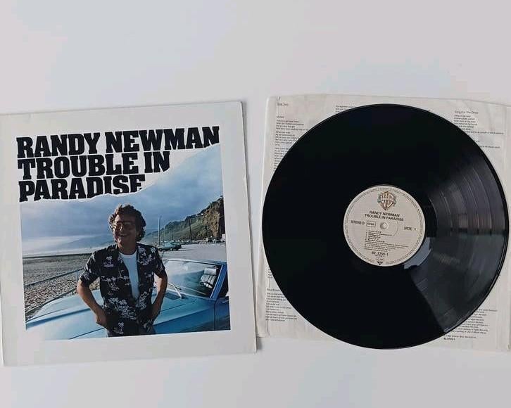 Randy Newman - Trouble in Paradise LP (1983), Cd's en Dvd's, Vinyl | Pop, Ophalen of Verzenden, 1980 - 1989, Gebruikt, 12 inch