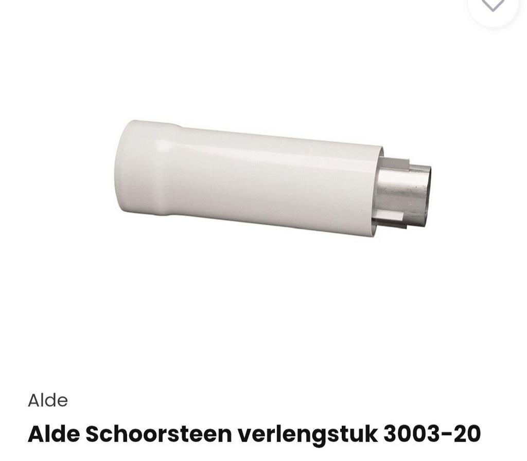 Alde Schoorsteen verlengstuk 3003.20 voor caravan kachel, Ophalen