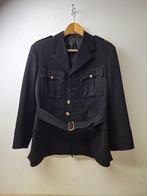 Brandweer Uniform Jasje Donkerblauw – Vintage Brandweer Jas, Ophalen of Verzenden, Overige soorten, Nederland, Kleding of Schoenen