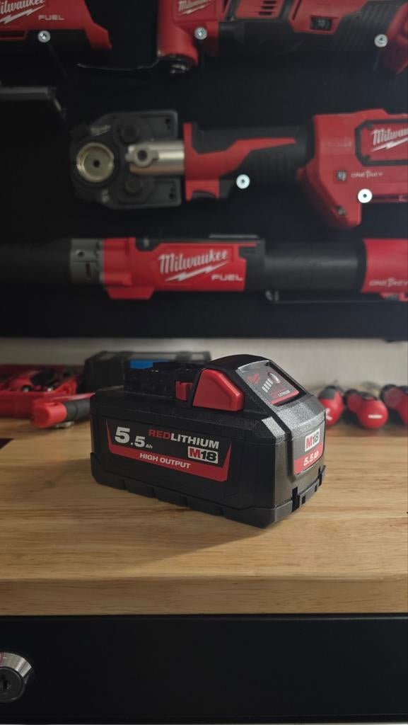 Milwaukee M18 5.5 Ah accu, Ophalen of Verzenden, Nieuw