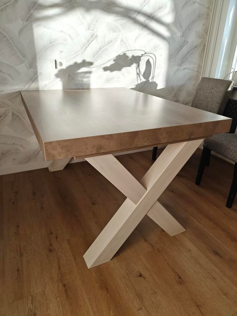 Meubelset Lynn leenbakker eettafel dressoir tv meubel salon, Ophalen of Verzenden, Rechthoekig