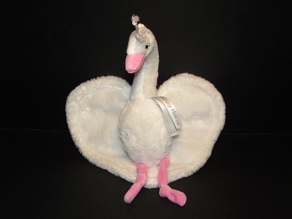 HAPPY HORSE ZWAAN SWAN SOPHIE TUTTLE KNUFFELDOEKJ, Kinderen en Baby's, Speelgoed | Knuffels en Pluche, Ophalen of Verzenden, Nieuw