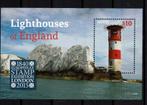 nevis 2015 pf blok vuurtorens lighthouses gebouwen 2, Ophalen of Verzenden, Postfris, Plaats of Gebouw