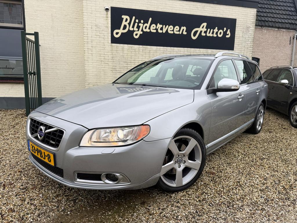 Volvo V70 2.0T R-Edition Org NL | Leer | Stoel VW | Trekhaak, Euro 5, Zwart, 4 cilinders, 203 pk