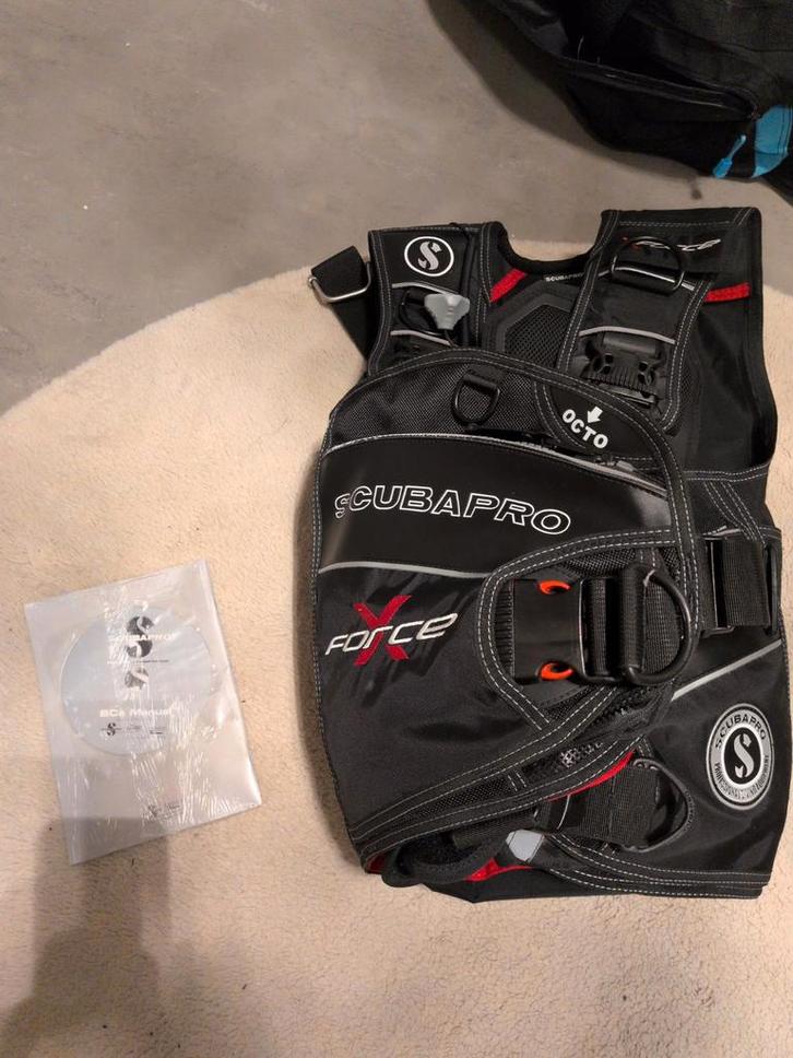 Scubapro X-Force BCD jacket maat S, Watersport en Boten, Duiken, Zo goed als nieuw, Trimvest of Wing, Ophalen of Verzenden