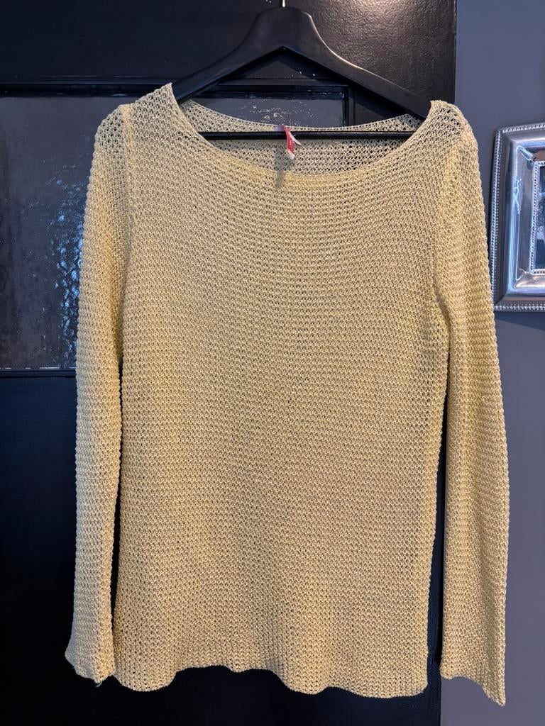 La fee maraboutee trui maat m, Ophalen of Verzenden, Zo goed als nieuw, Maat 38/40 (M), Geel