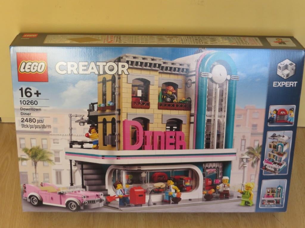 LEGO 10260 Creator Expert Diner in de Stad nieuw, Kinderen en Baby's, Speelgoed | Duplo en Lego, Lego, Nieuw, Ophalen of Verzenden