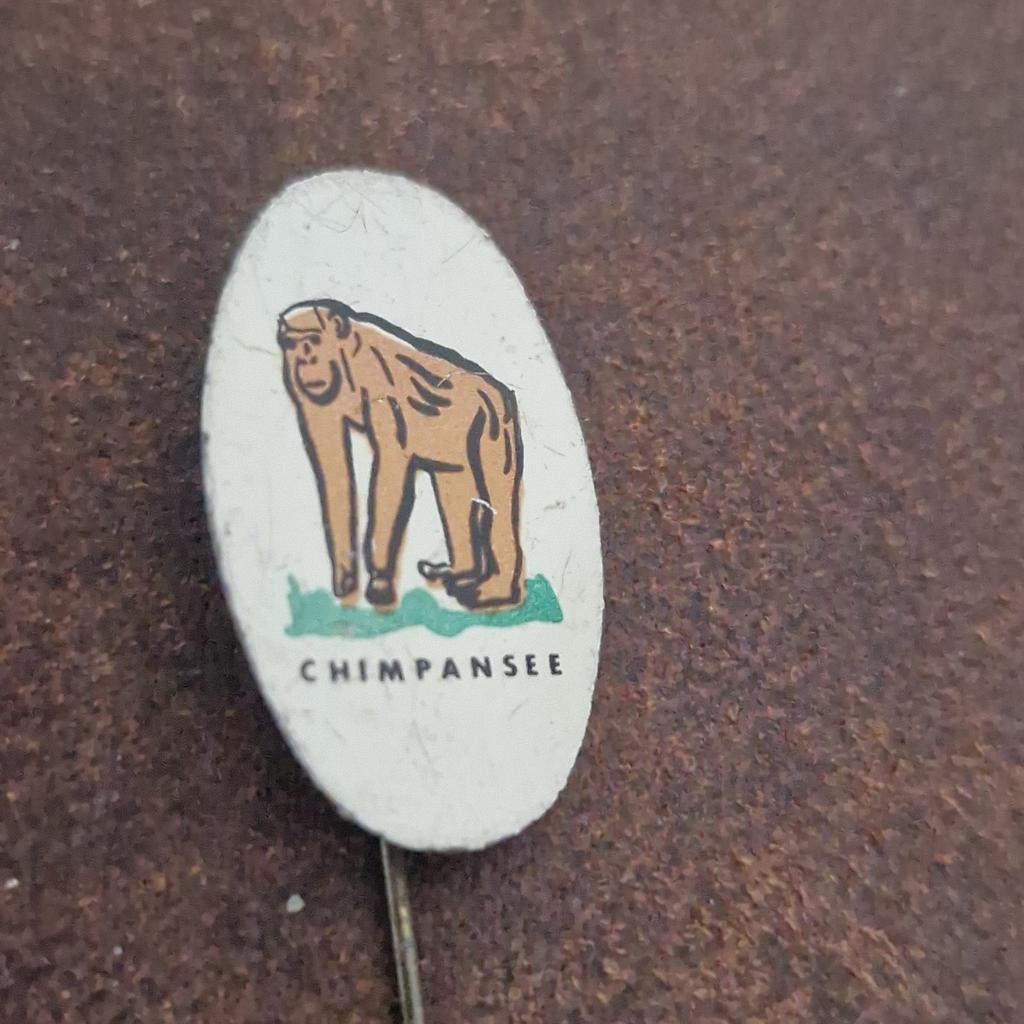 SPELDJE Chimpansee, Ophalen of Verzenden, Zo goed als nieuw, Beeldje of Figuurtje