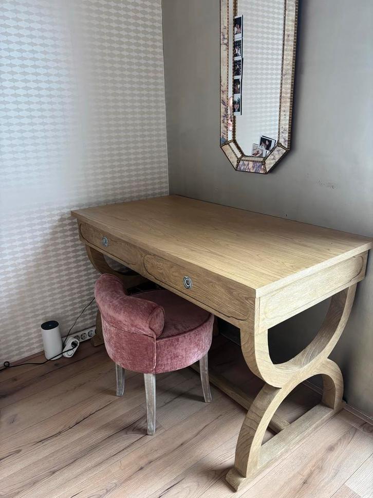 Belssia Kaptafel / Bureau - Stijlvol en Praktisch, Huis en Inrichting, Tafels | Kaptafels, Zo goed als nieuw, Minder dan 100 cm