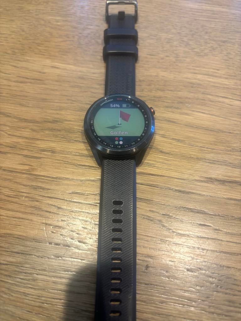 Garmin Approach S42 GPS Golfhorloge - Zwart, Verzenden, Gebruikt, Overige typen