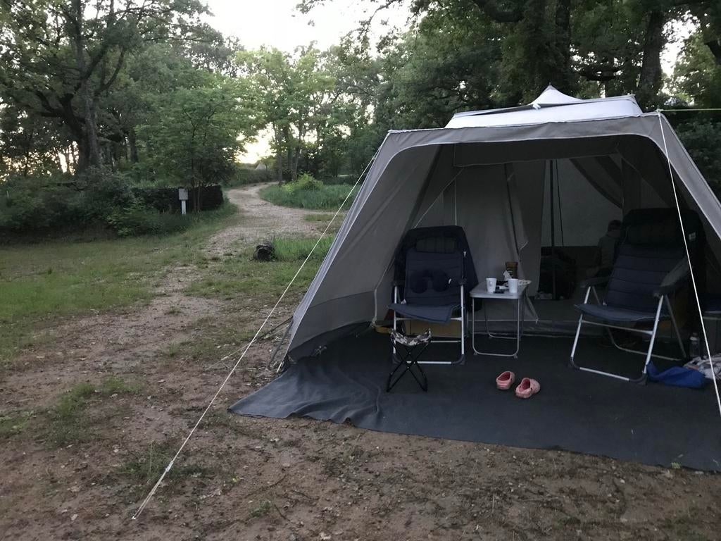 4 pers. degelijke Pyramidetent, Caravans en Kamperen, Tenten, Ophalen, Gebruikt, Tot en met 4