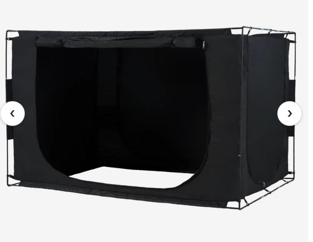 VEVOR Bedtent / Slaaptent 190x137x119cm zwart, verduisterend, Ophalen of Verzenden, Zo goed als nieuw, Tot en met 2