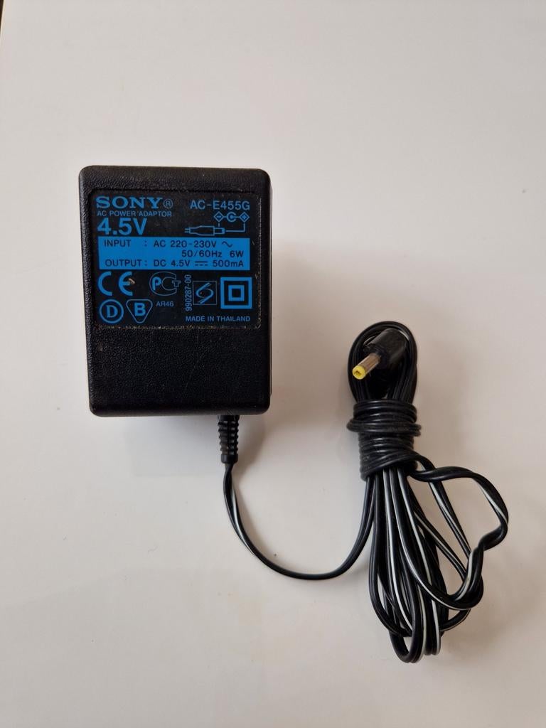 Sony AC-E455G netstroomadapter., Ophalen