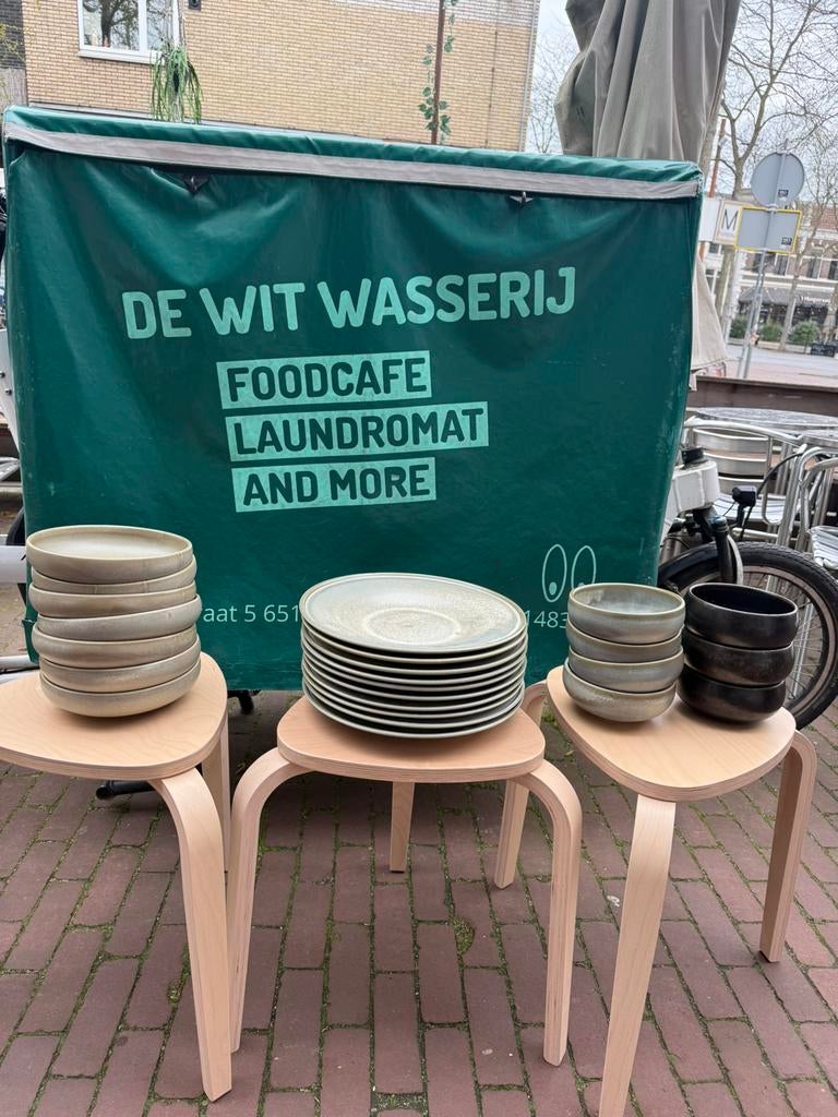 Fine 2 dine keramisch horeca servies, Huis en Inrichting, Keuken | Servies, Ophalen, Zo goed als nieuw, Overige stijlen, Bord(en)