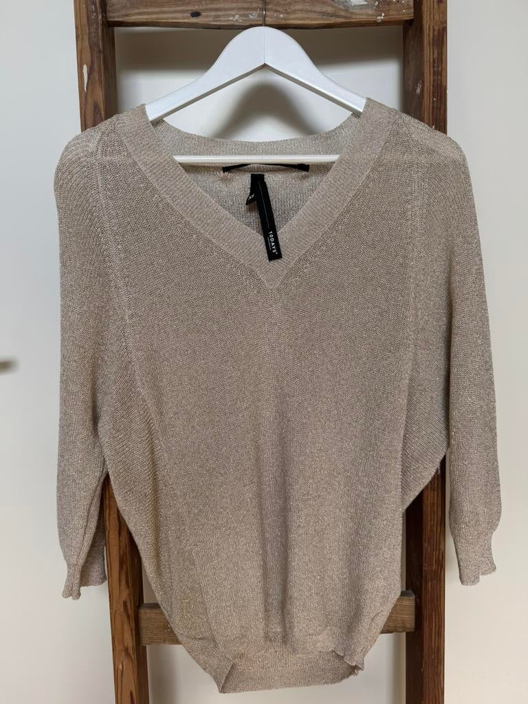 Trui 10 DAYS beige goud maat XS, Ophalen of Verzenden, Nieuw, Maat 34 (XS) of kleiner, Beige