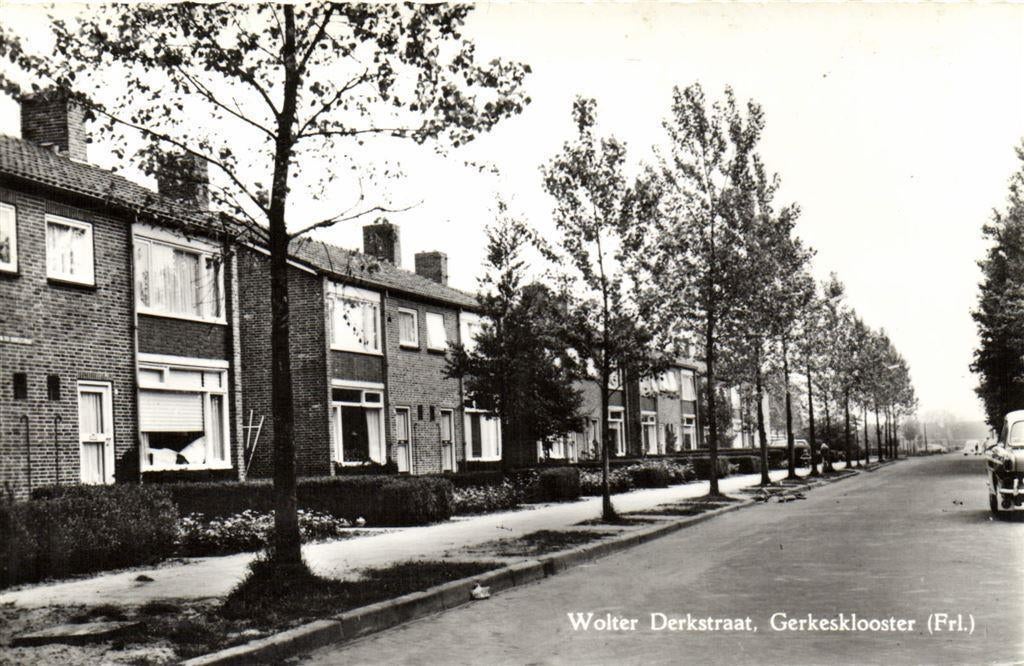 Wolter Derkstraat, Gerkesklooster [Frl.] - ongelopen, Ophalen of Verzenden, Voor 1920, Ongelopen, Noord-Brabant