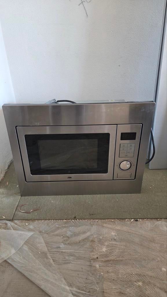 Etna inbouw combimagnetron - RVS, Witgoed en Apparatuur, Magnetrons, Ophalen, Inbouw