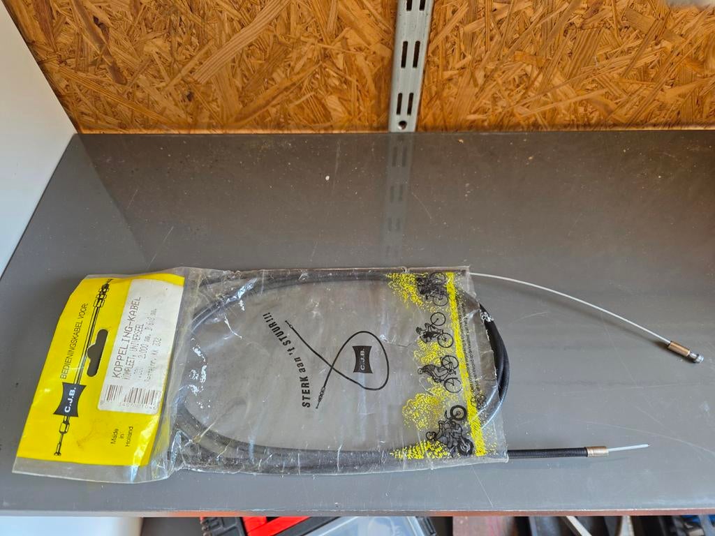 Nieuwe universele koppelingskabel voor bromfiets/scooter, Ophalen of Verzenden, Nieuw, Overige typen, C.J.B.