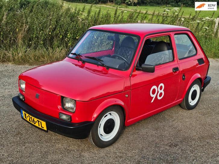 Fiat 126 Personal 4, Auto's, Fiat, Bedrijf, Te koop, Overige modellen, Benzine, Euro 2, Sedan, Handgeschakeld, Geïmporteerd, Rood