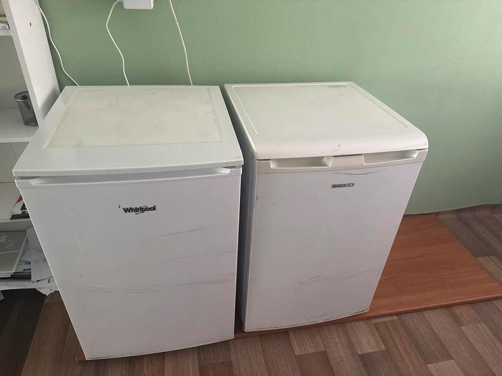 Koelkast en vriezer kast, Witgoed en Apparatuur, Koelkasten en IJskasten, Gebruikt, Met aparte vriezer, 100 tot 150 liter, 85 tot 120 cm