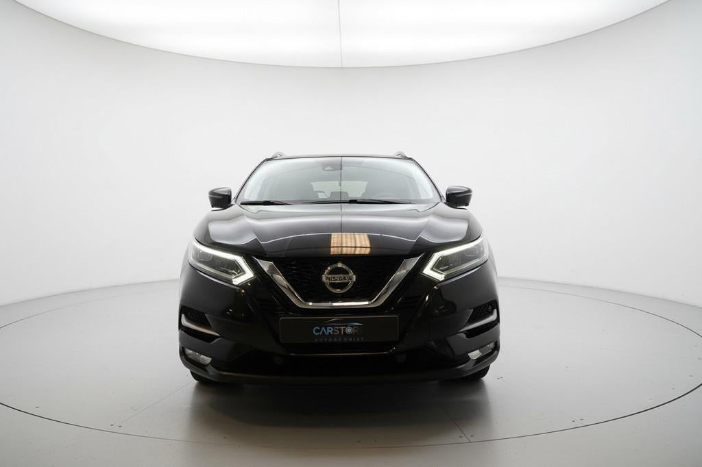 Nissan Qashqai 1.3 DIG-T Tekna + PANORAMADAK 360 CAMERA, Auto's, Nissan, 687 kg, Gebruikt, 4 cilinders, Zwart
