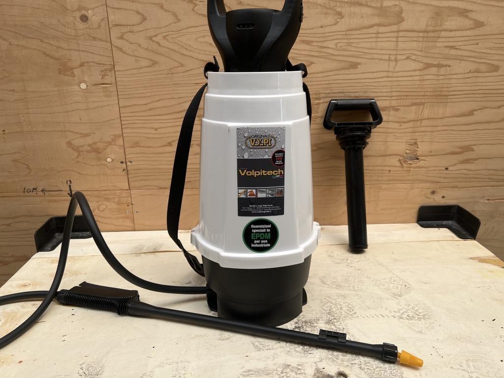 VOLPI ACCU SPUIT 6LT azijnbestendig drukspuit, Tuin en Terras, Ophalen of Verzenden, Nieuw, Onkruidbestrijding