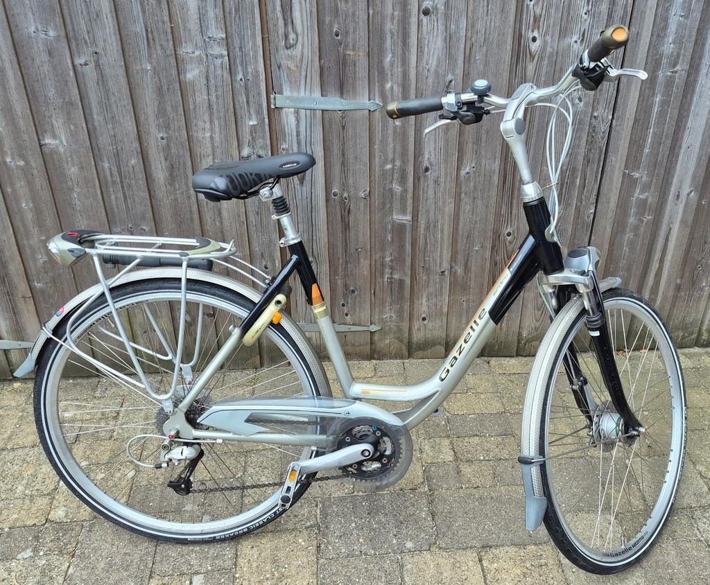 Gazelle medeo excellent dames fiets maat 53 damesfiets, Fietsen en Brommers, Fietsen | Dames | Damesfietsen, Ophalen, Versnellingen
