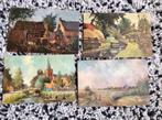4x Toon Verplak 🌼 Oude Ansicht Kaarten, Ophalen of Verzenden, Voor 1920, Utrecht