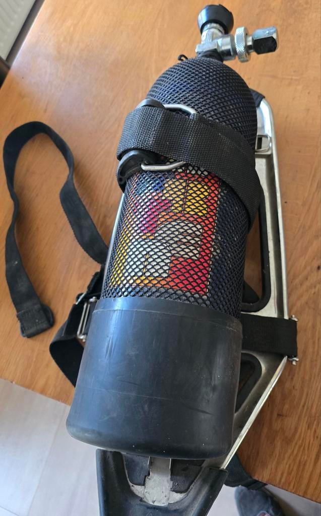 Duikfles voor kind - Compleet met harnas, Watersport en Boten, Duiken, Gebruikt, Duikfles, Ophalen