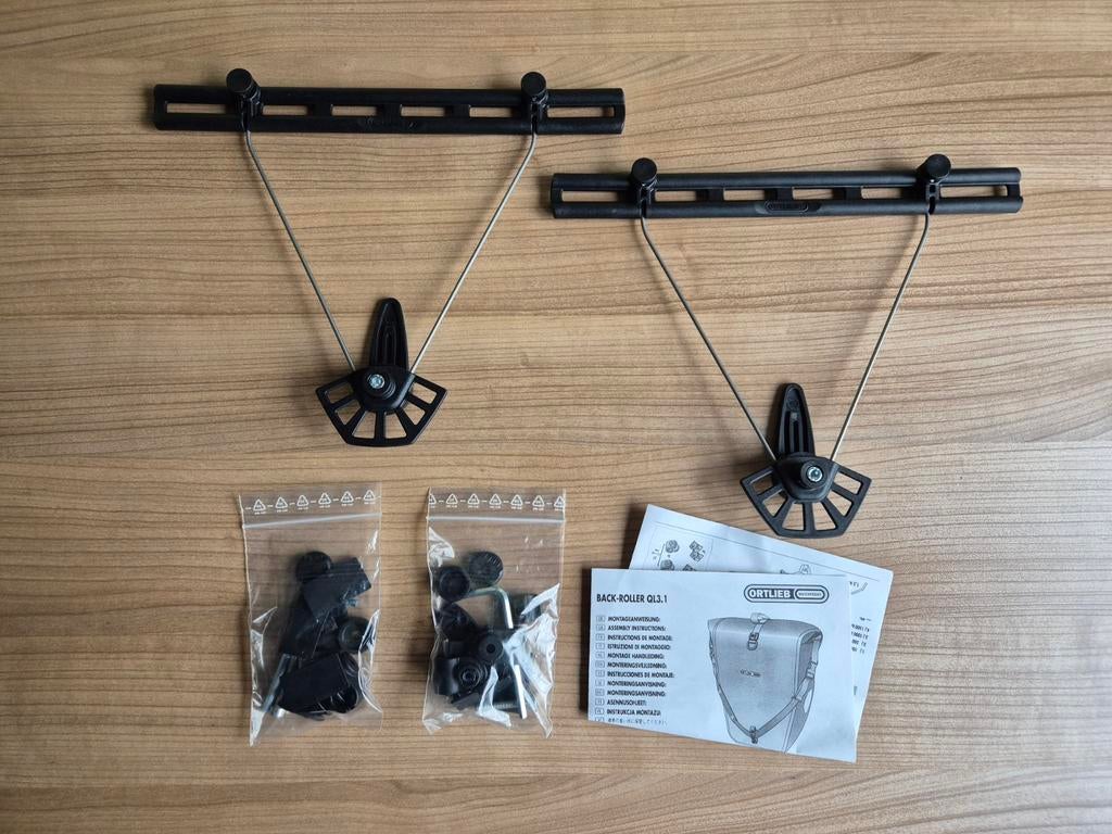 Ortlieb QL3.1 montageset twee stuks, Fietsen en Brommers, Fietsaccessoires | Fietstassen, Ophalen of Verzenden, Nieuw, Ortlieb