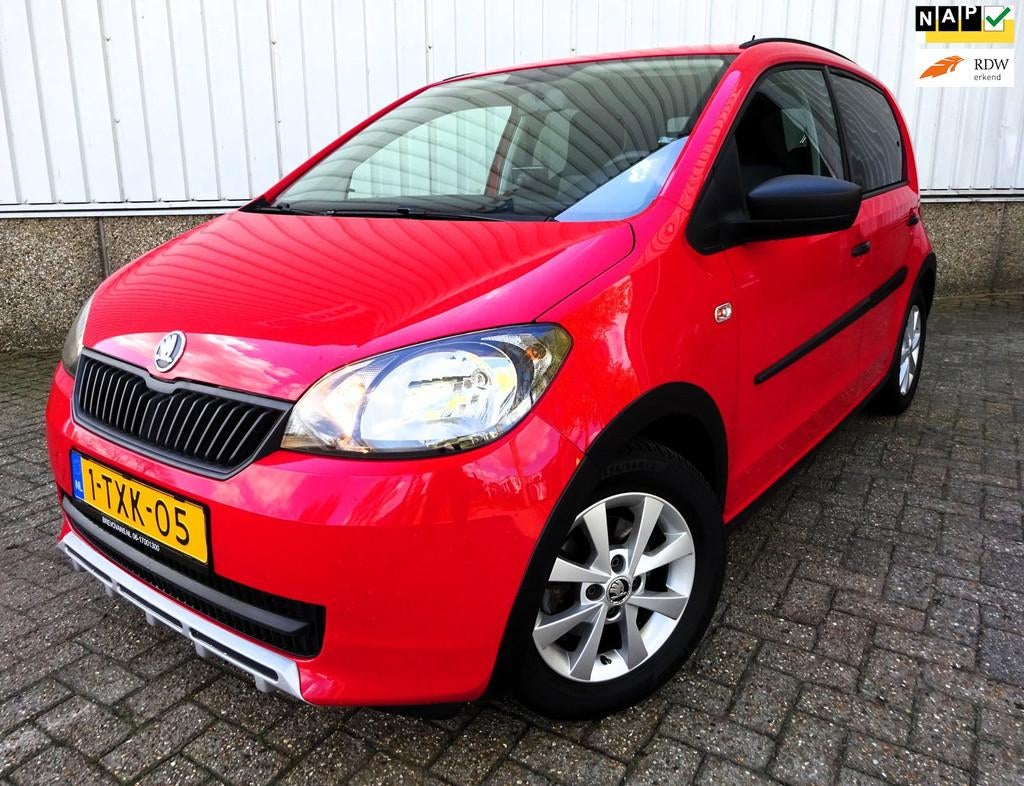 Skoda Citigo 1.0 Greentech Expedition | Airco, Voorwielaandrijving, Euro 5, Stof, Zwart