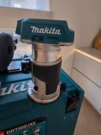 Makita 18v accu boven - en kantenfrees ZGAN, Ophalen of Verzenden, Zo goed als nieuw, Boor- en Schroefmachine