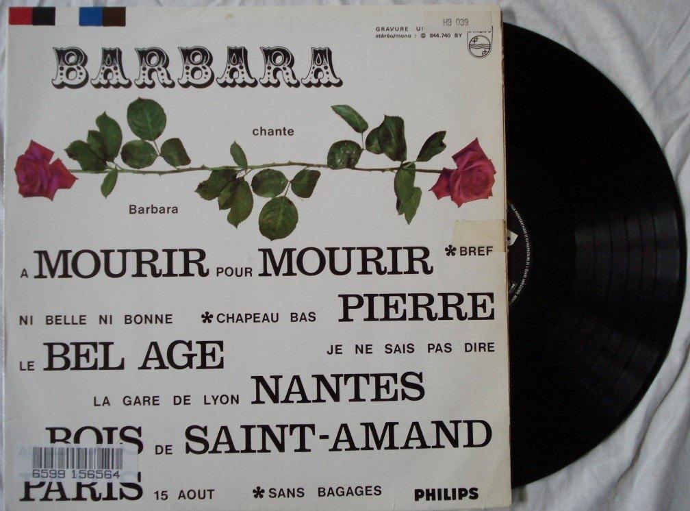 Barbara - Barbara chante Barbara, Ophalen of Verzenden, Gebruikt, 12 inch