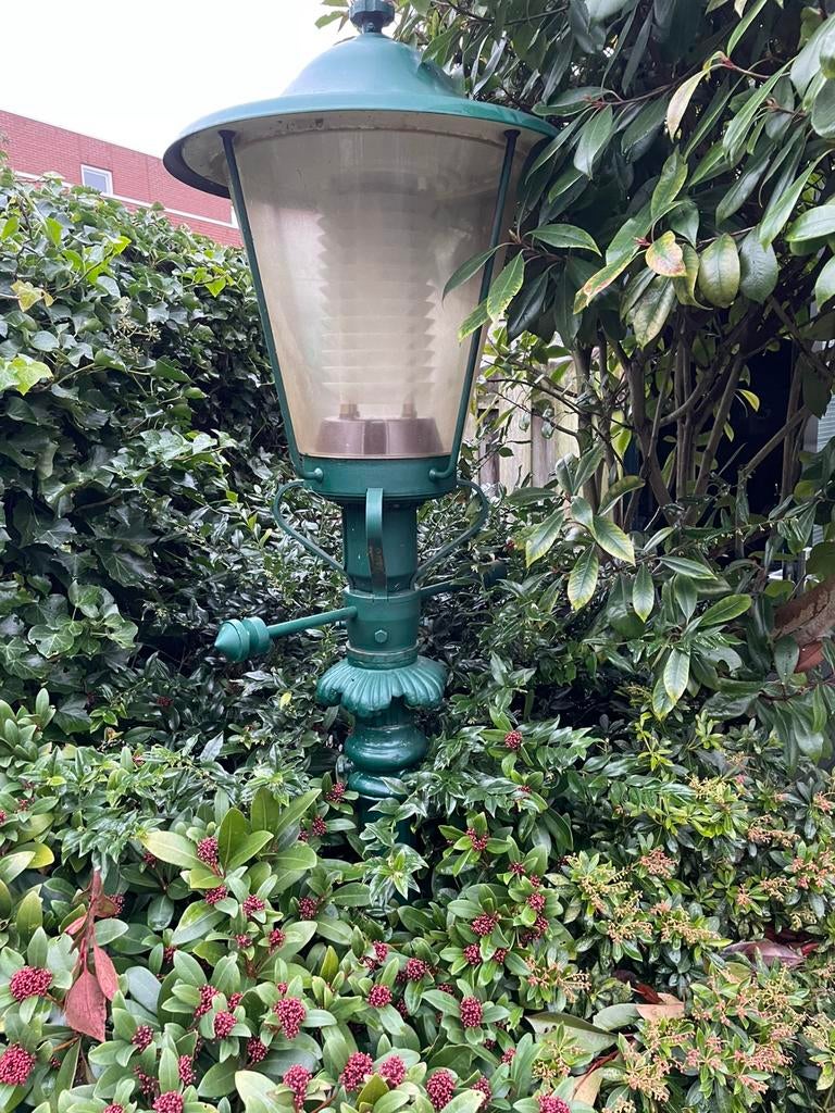 Antieke lantaarn, Tuin en Terras, Buitenverlichting, Ophalen, Gebruikt, Staande lamp, Netvoeding