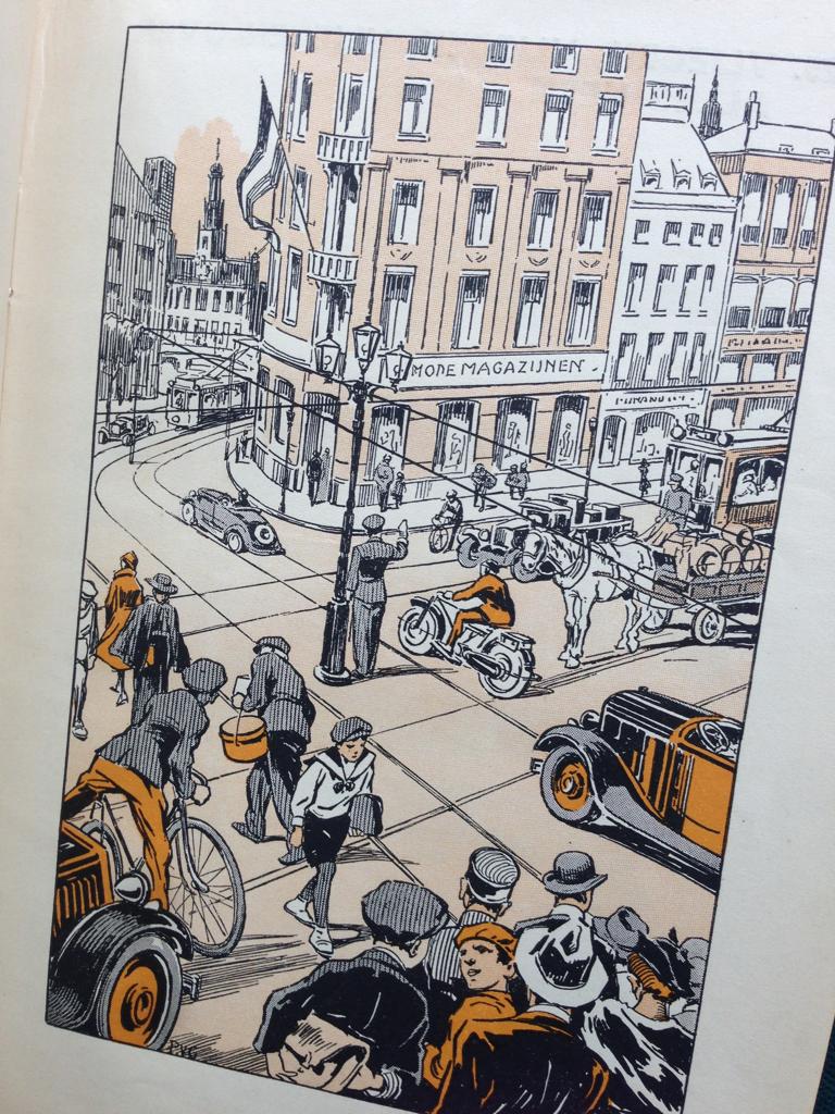Platenboek Nederlands Taalboek voor R.K. Lagere school  1935, Ophalen of Verzenden