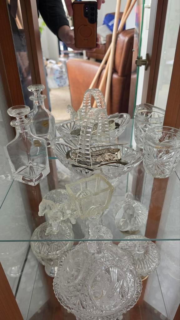 Kristallen beeldjes te koop, Ophalen, Zo goed als nieuw