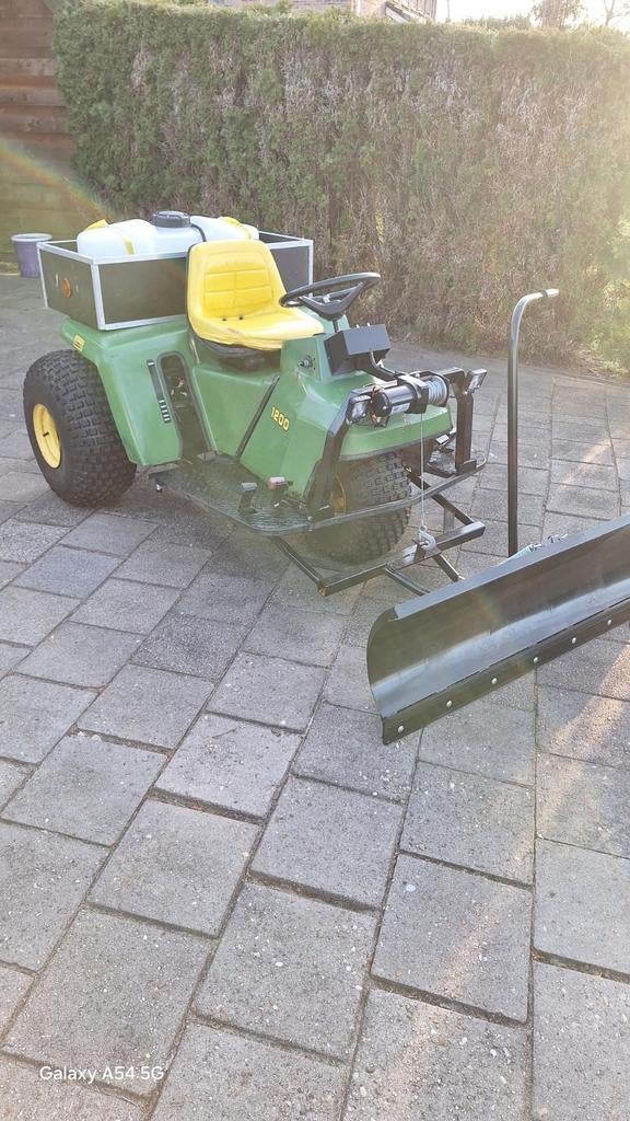 John deere gator 1200, Ophalen, 50 cm of meer