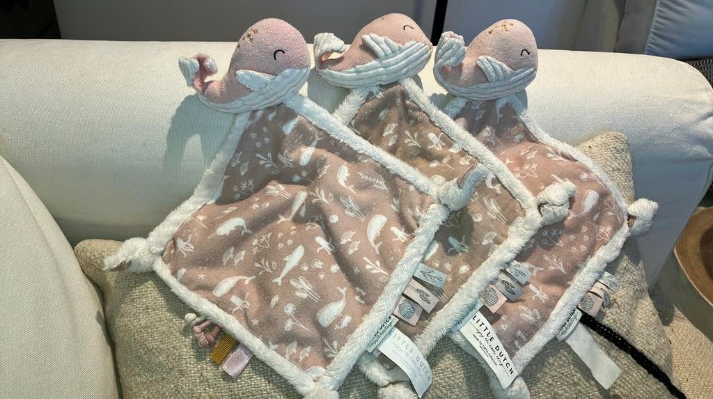 Little dutch walvis knuffeldoekje, Kinderen en Baby's, Speelgoed | Knuffels en Pluche, Ophalen of Verzenden, Gebruikt, Overige typen