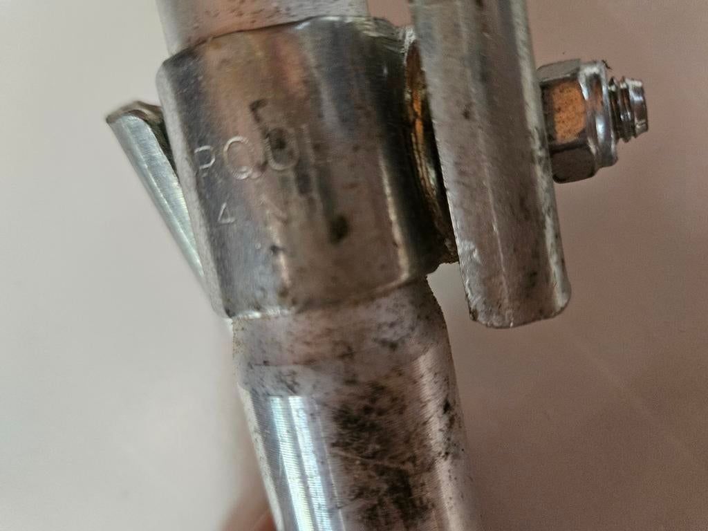 Zadelpen fiets met demping, Fietsen en Brommers, Fietsonderdelen, Ophalen of Verzenden, Gebruikt, Zadel