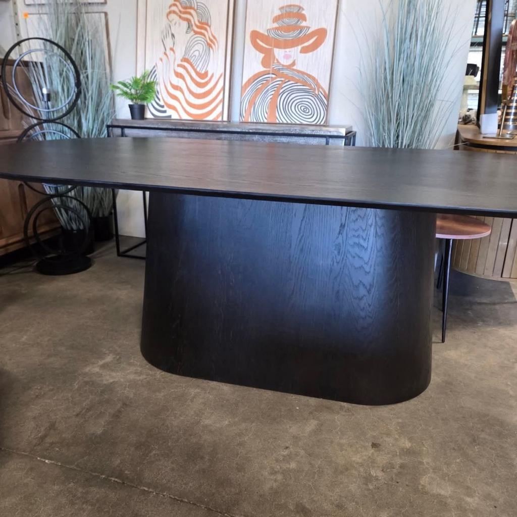 Deens Ovale Eettafel Eiken Novero van Livingfurn, Ophalen
