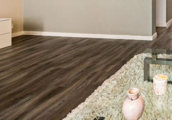 Laminaat  donker bruin, Huis en Inrichting, Stoffering | Vloerbedekking, Ophalen, Gebruikt, Bruin, 25 tot 50 m²
