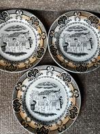 Petrus Regout borden met Oosters tafereel/ 19e eeuw/antiek, Antiek en Kunst, Antiek | Servies los, Ophalen of Verzenden