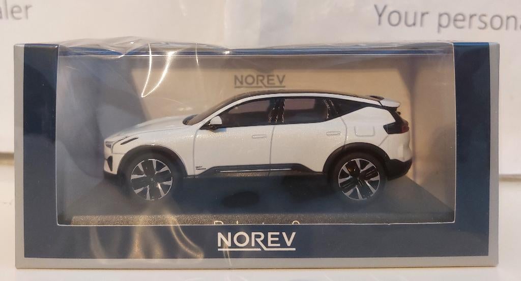 Norev 1:43 Polestar 3 2024 snow nieuw in display doosje, Ophalen of Verzenden, Nieuw, Auto, Norev