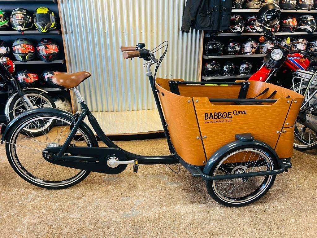 Babboe Curve bakfiets nieuwstaat met jaar garantie, Ophalen of Verzenden, Zo goed als nieuw, 4 kinderen of meer, Overige merken