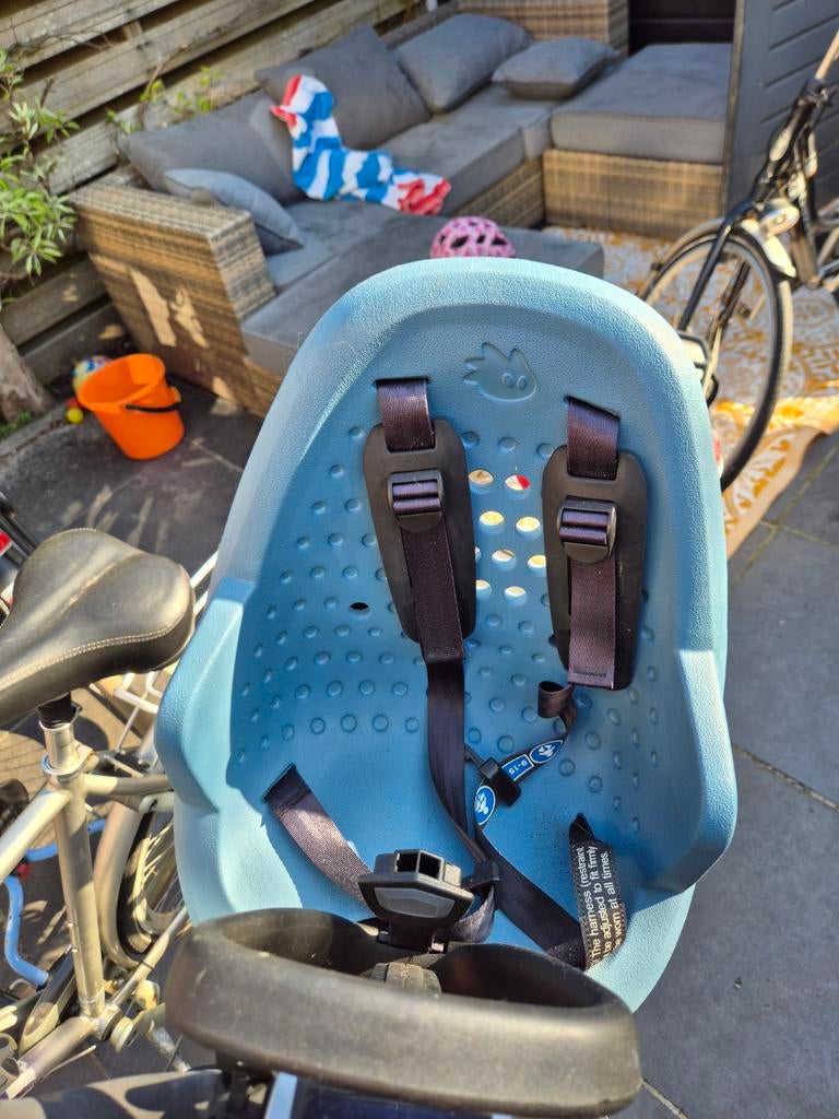 Thule fietszitje, blauw - Nooit gebruikt!, Ophalen, Nieuw, Voorzitje, Thule
