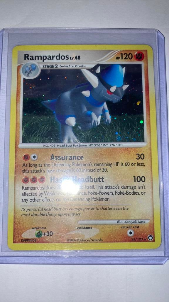 Rampardos 33/123 Holo, Ophalen of Verzenden, Zo goed als nieuw