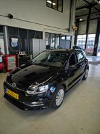 Volkswagen Polo 1.0 55KW 2016 Zwart, Auto's, Volkswagen, Zwart, Zwart, Origineel Nederlands, Handgeschakeld