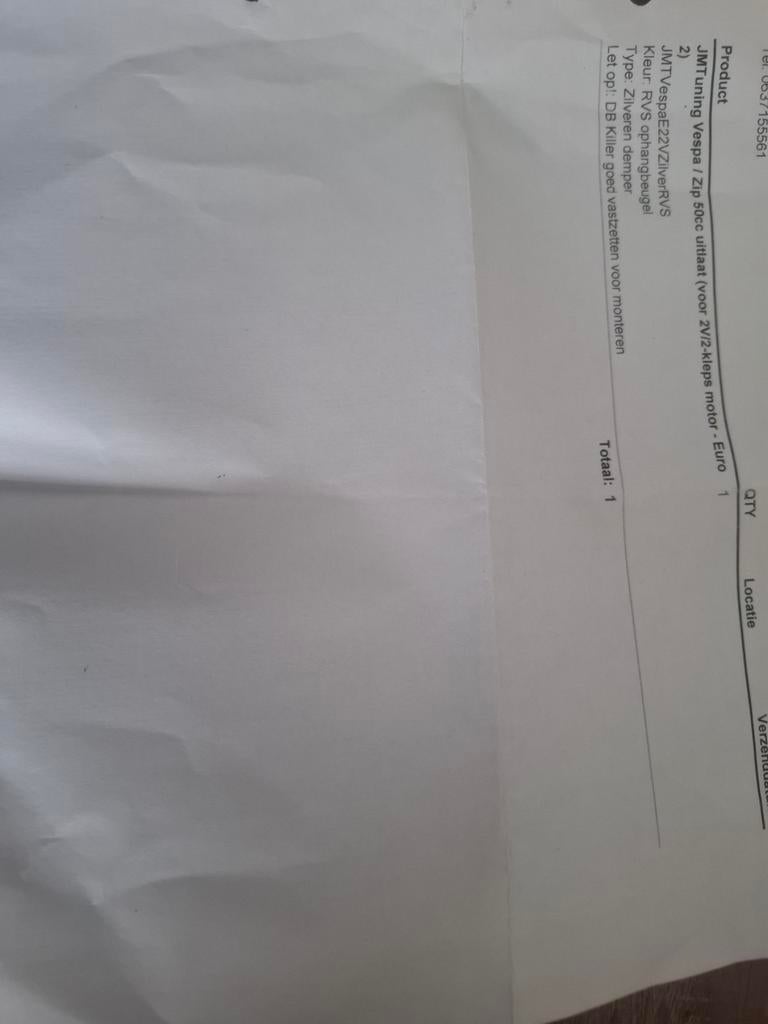 Jmtuning euro 2 4v uitlaat, Ophalen of Verzenden